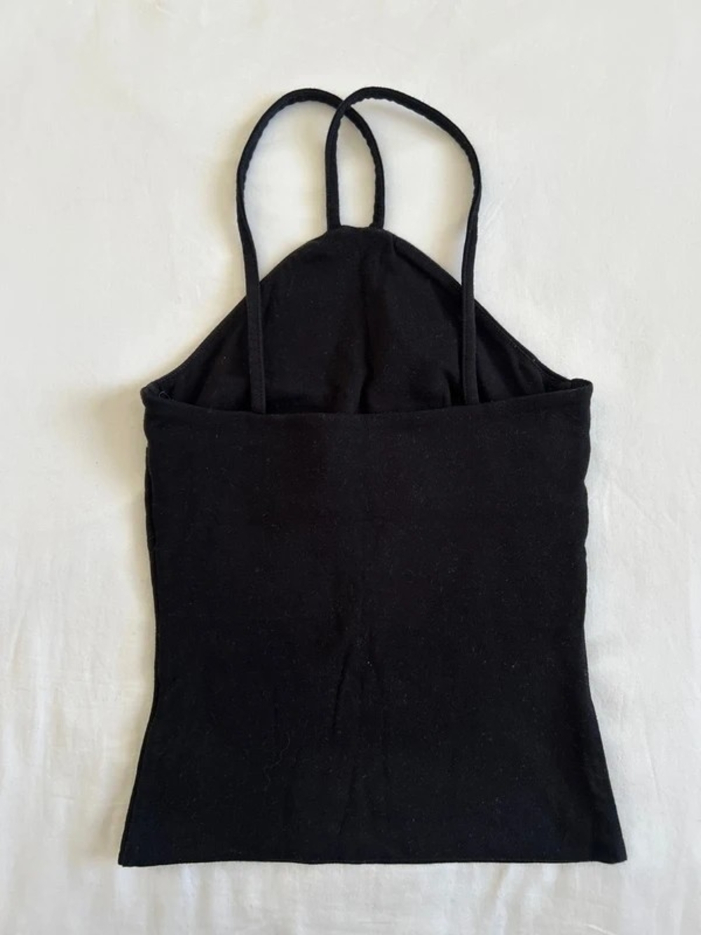 Black Strappy Women’s Tank Top - Brand Not Specified